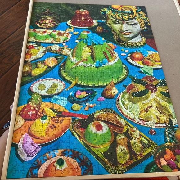 Triumph of Gluttony Piecework Puzzle - Picture 2 of 3